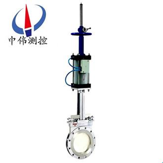 雙驅(qū)動氣動刀型閘閥